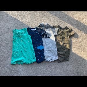 12 month boys romper set